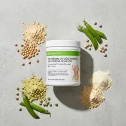 Thành phần tự nhiên trong Bột Protein Herbalife - đậu nành, whey, thực vật | nguyenphuonghealthy24h