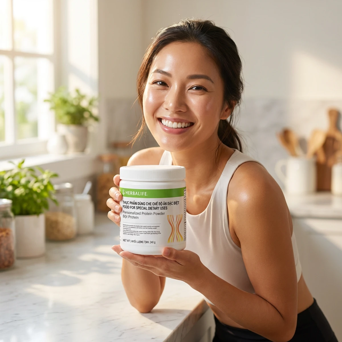 Kết luận Bột Protein Herbalife - phụ nữ Việt Nam khỏe mạnh tự tin | nguyenphuonghealthy24h