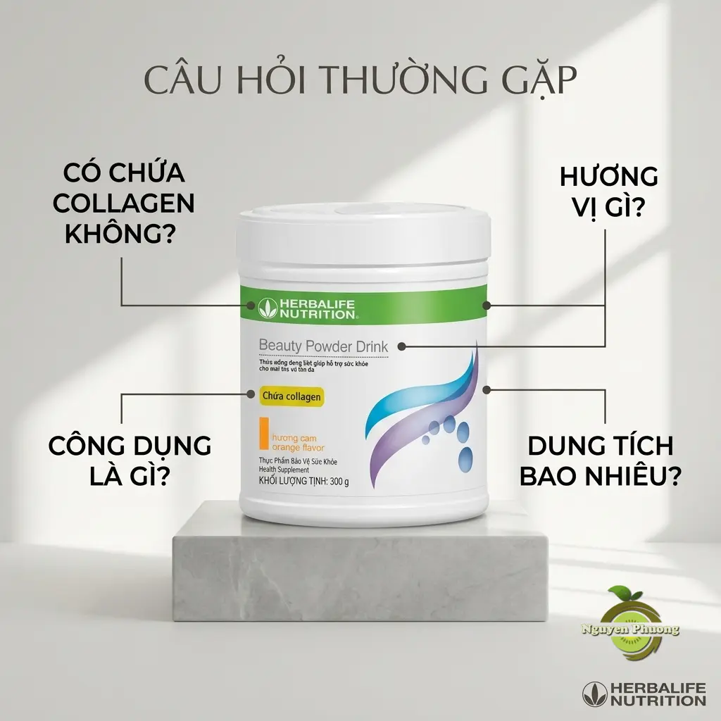câu hỏi thường gặp collagen herbalife