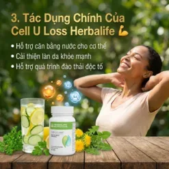 Phụ nữ Việt Nam năng động khỏe mạnh hỗ trợ giảm tích nước với Cell U Loss | nguyenphuonghealthy24h