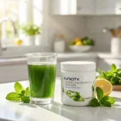 Hướng dẫn sử dụng Diệp Lục Unicity buổi sáng cùng ly nước xanh | nguyenphuonghealthy24h