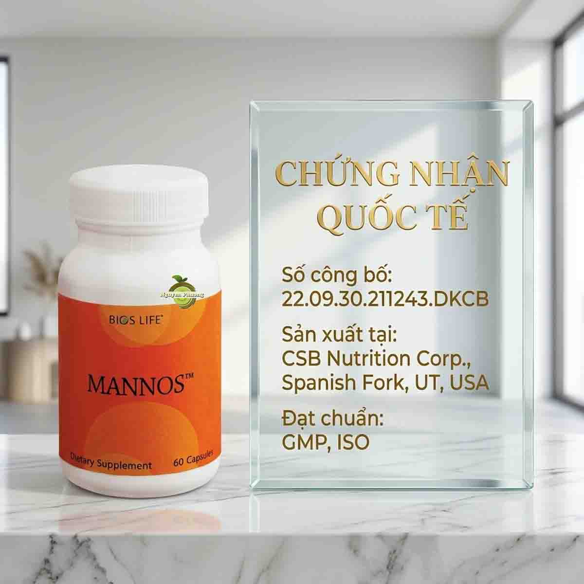 giay chung nhan mannos unicity