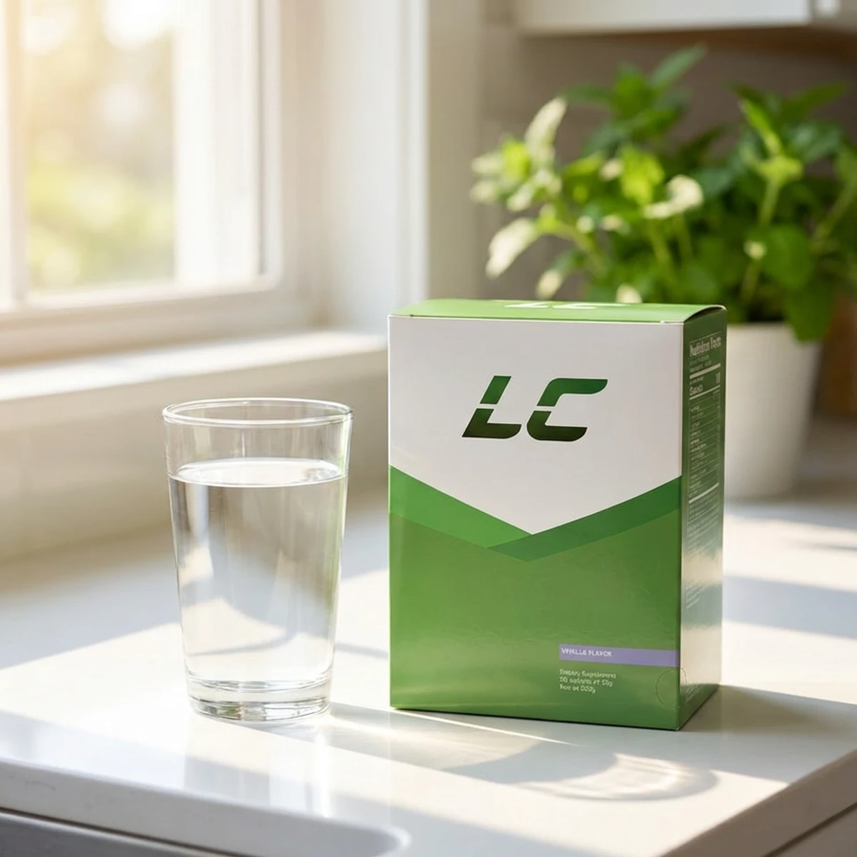 Hướng dẫn sử dụng LC Unicity buổi sáng cùng ly nước | nguyenphuonghealthy24h