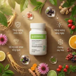 Tác dụng Multivitamin Herbalife - phụ nữ Việt Nam năng động khỏe mạnh | nguyenphuonghealthy24h