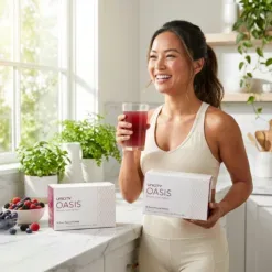 Phụ nữ Việt Nam khỏe mạnh tươi cười - kết luận về hiệu quả Oasis Unicity | nguyenphuonghealthy24h