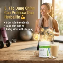 Tác dụng Prolessa Duo Herbalife - hỗ trợ kiểm soát cân nặng và vóc dáng | nguyenphuonghealthy24h