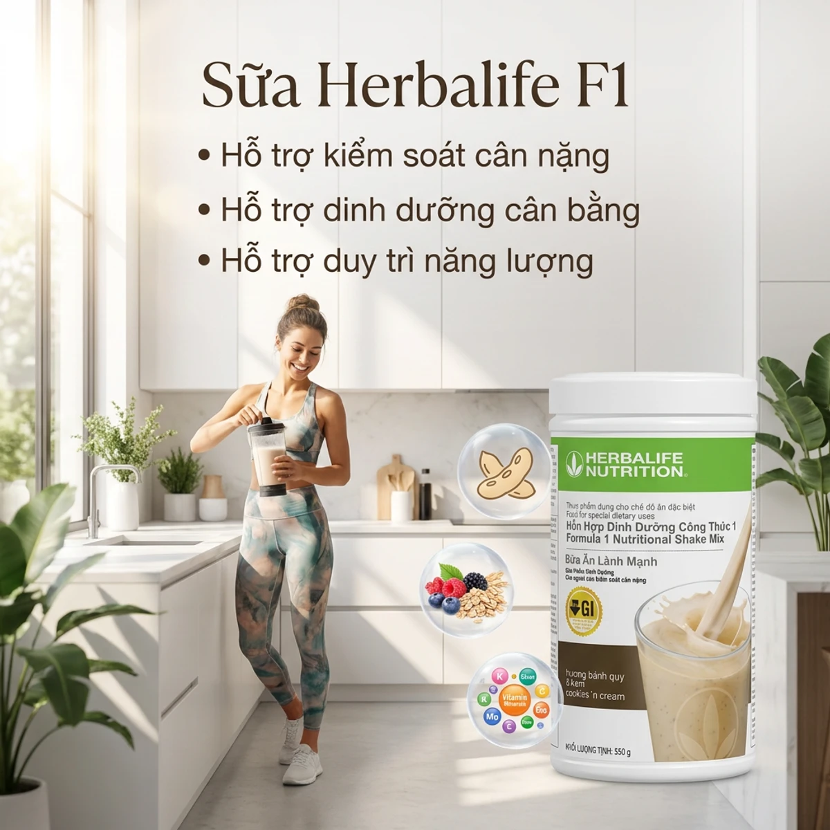 Đối tượng sử dụng sữa Herbalife F1 - người Việt Nam năng động khỏe mạnh | nguyenphuonghealthy24h