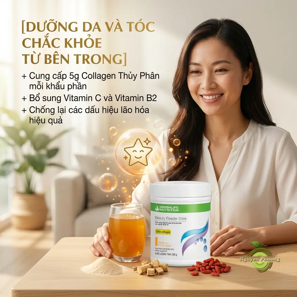 tác dụng collagen herbalife