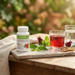 thành phần trà herbalife - nguyên liệu thảo dược tự nhiên xanh lá trà | nguyenphuonghealthy24h