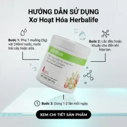 Hướng dẫn sử dụng Xơ Hoạt Hóa Herbalife - cách uống đúng cách | nguyenphuonghealthy24h