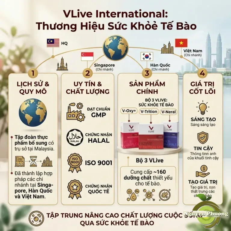 VLive International Là Thương Hiệu Gì