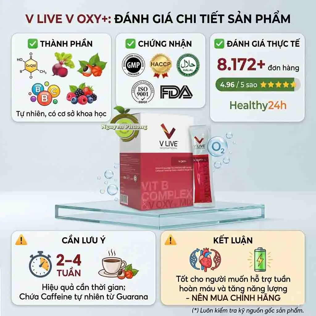 v oxy vlive có tốt không