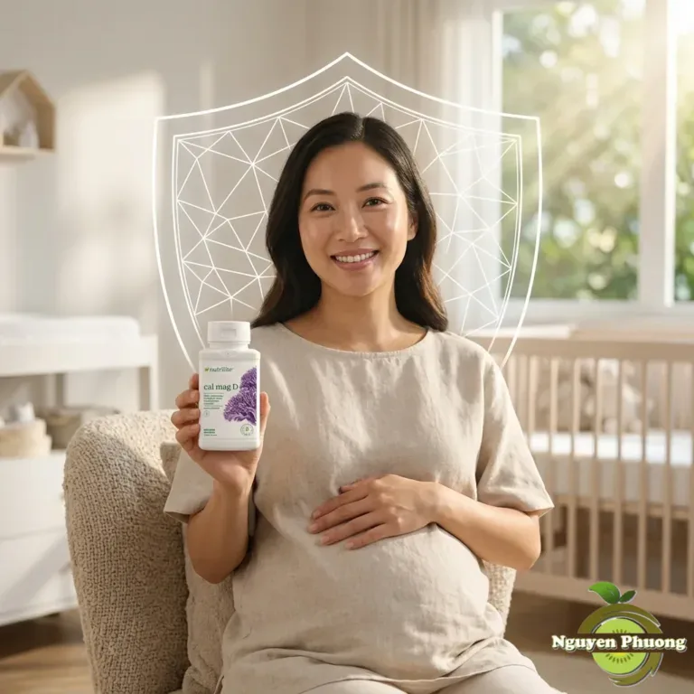 canxi amway cho bà bầu