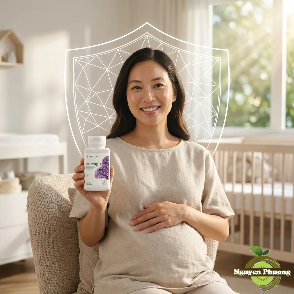 canxi amway cho bà bầu