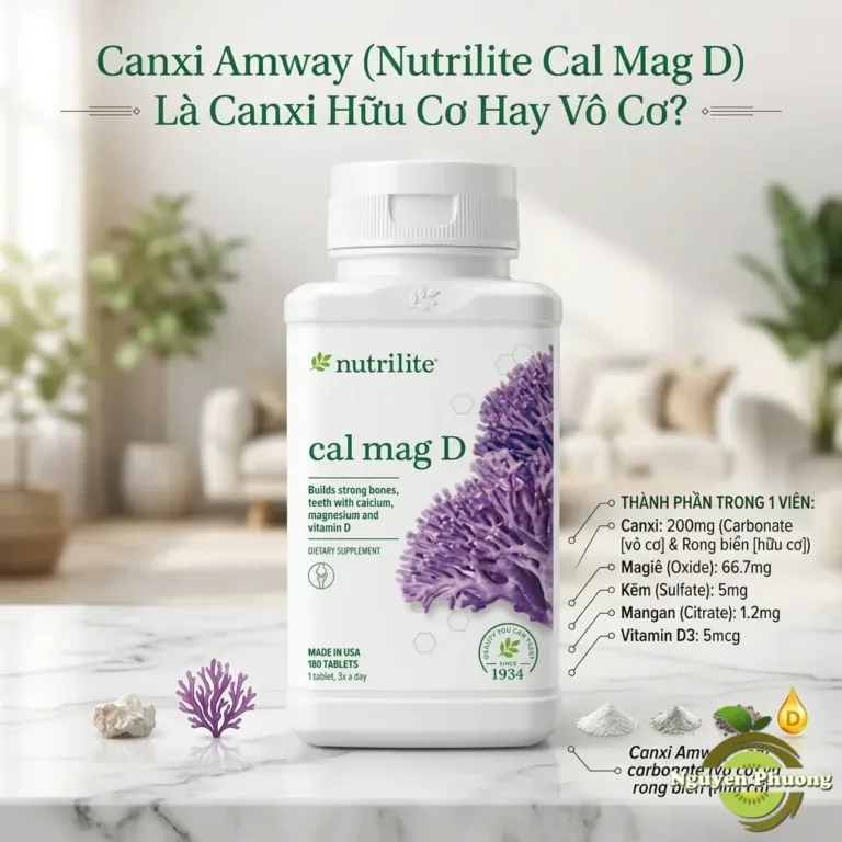 canxi amway là hữu cơ hay vô cơ