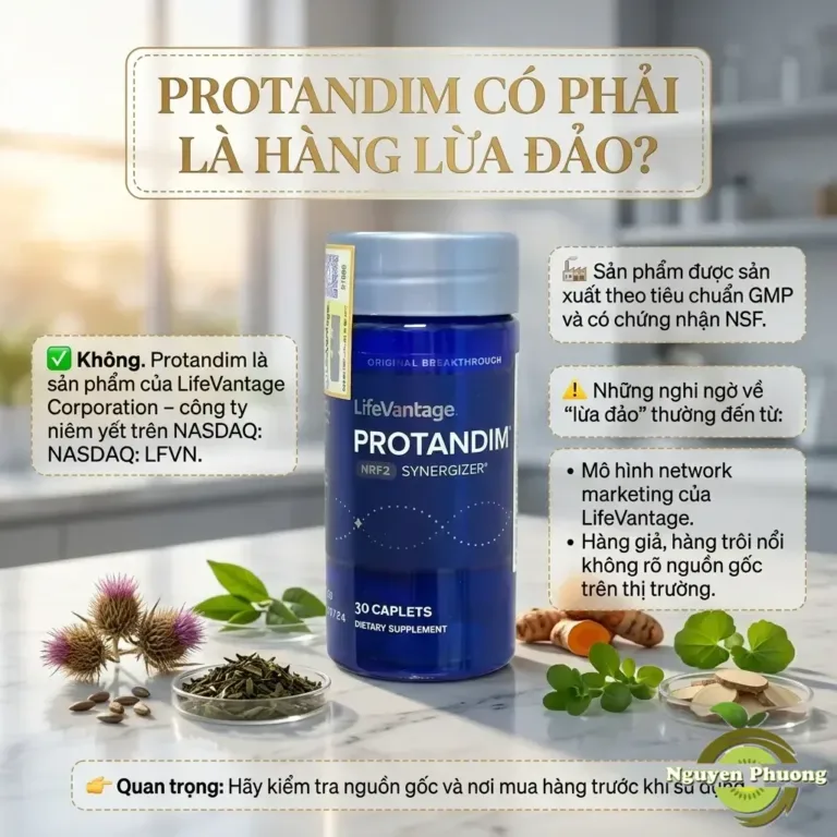 Protandim Có Phải Lừa Đảo Không