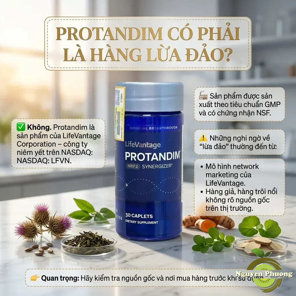 Protandim Có Phải Lừa Đảo Không