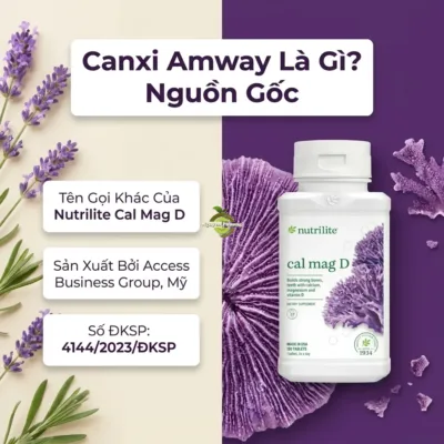 Canxi Amway Nutrilite Cal Mag D là gì nguồn gốc xuất xứ