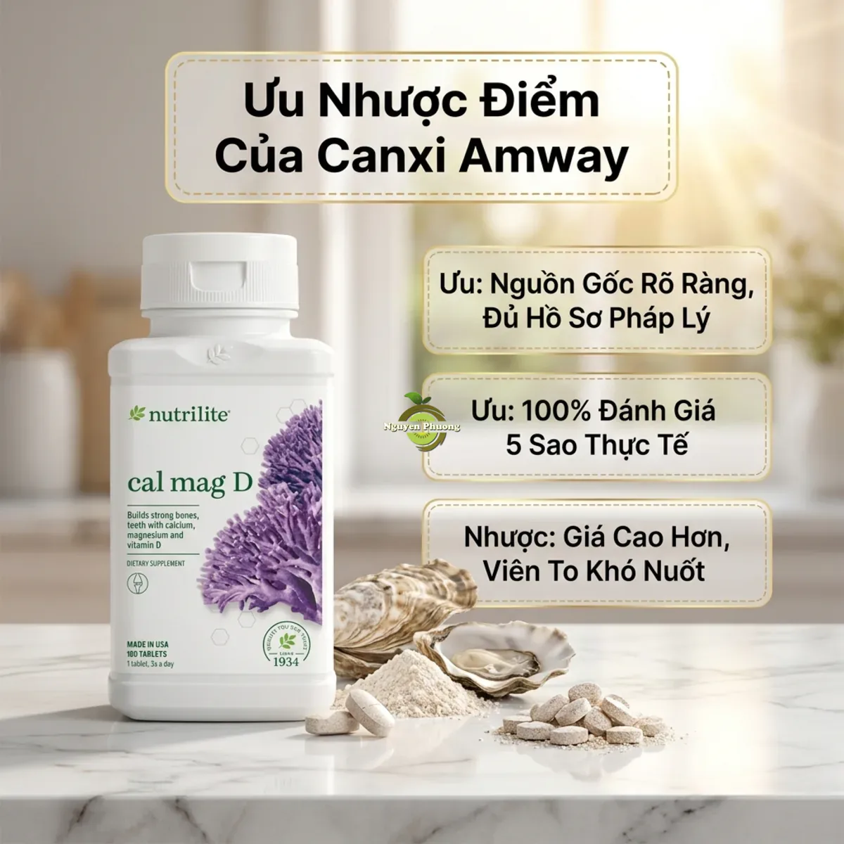 Ưu và nhược điểm của Canxi Amway