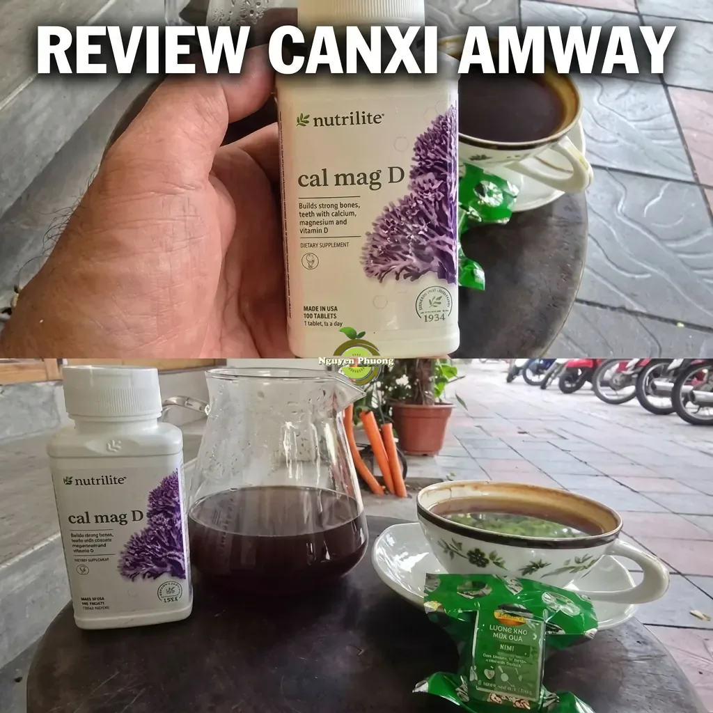 đánh giá canxi amway có tốt không