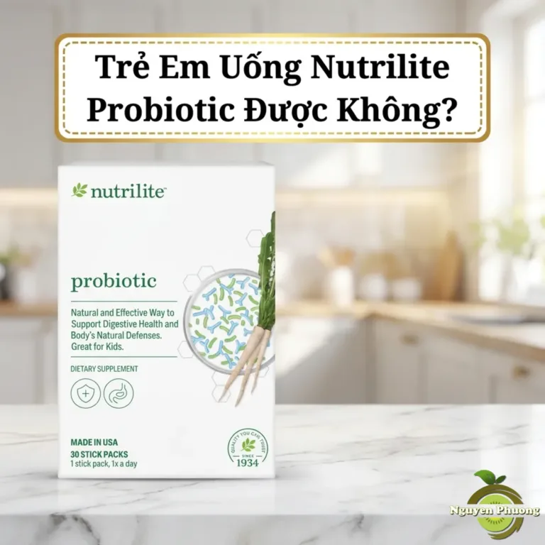 Trẻ em uống Nutrilite Probiotic được không